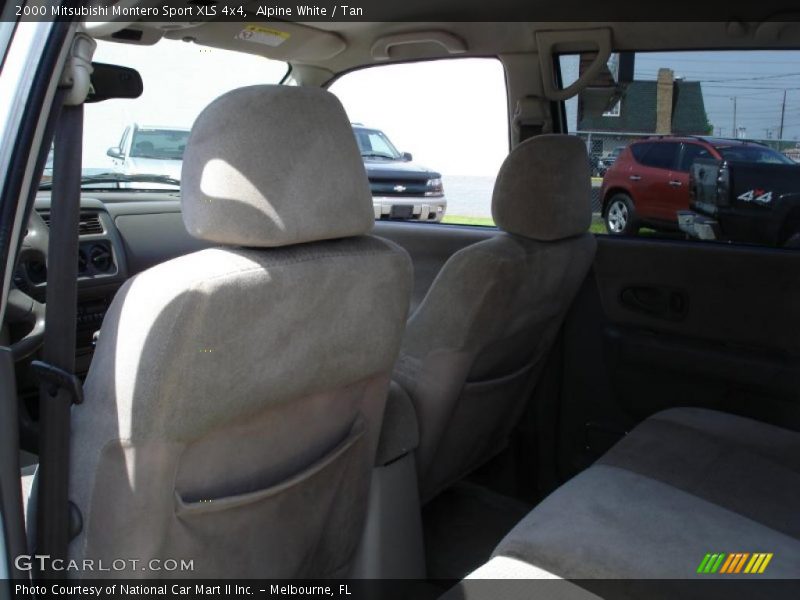 Alpine White / Tan 2000 Mitsubishi Montero Sport XLS 4x4