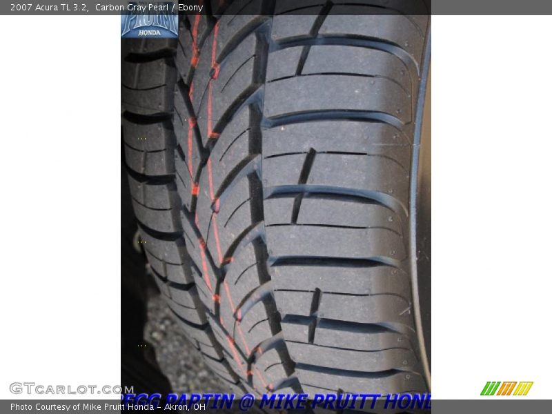 Carbon Gray Pearl / Ebony 2007 Acura TL 3.2