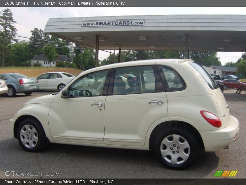Cool Vanilla White / Pastel Slate Gray 2008 Chrysler PT Cruiser LX
