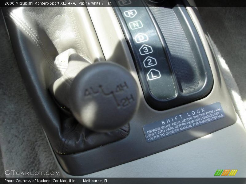 Alpine White / Tan 2000 Mitsubishi Montero Sport XLS 4x4