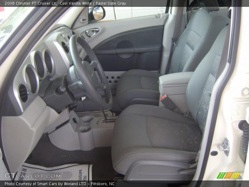 Cool Vanilla White / Pastel Slate Gray 2008 Chrysler PT Cruiser LX