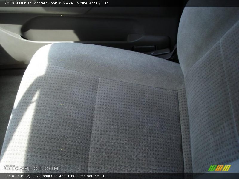 Alpine White / Tan 2000 Mitsubishi Montero Sport XLS 4x4