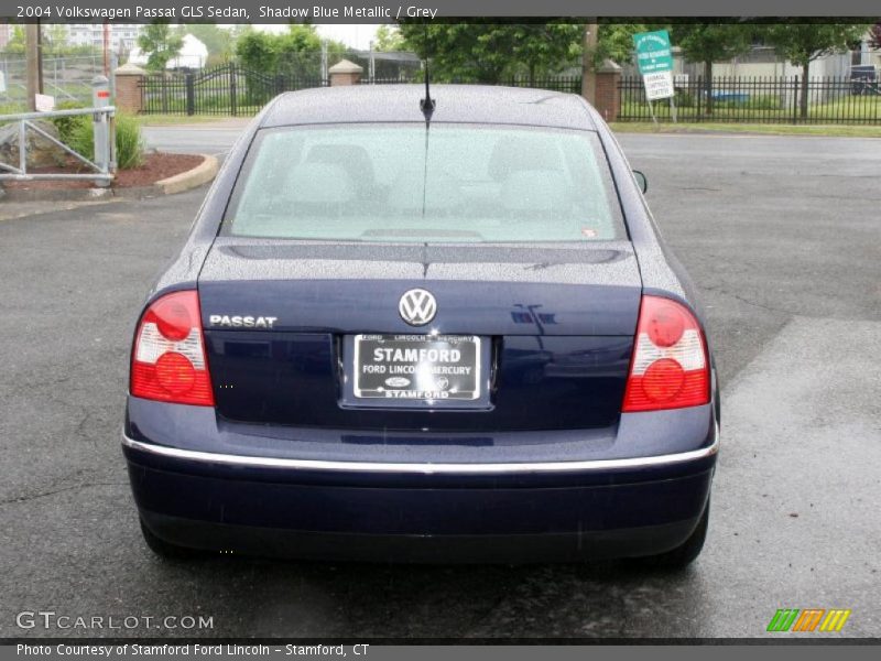 Shadow Blue Metallic / Grey 2004 Volkswagen Passat GLS Sedan