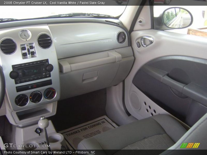 Cool Vanilla White / Pastel Slate Gray 2008 Chrysler PT Cruiser LX