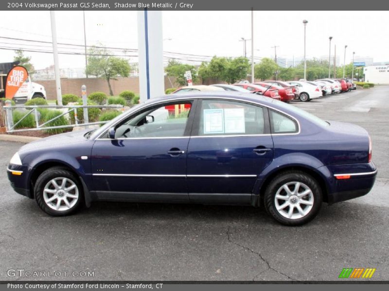 Shadow Blue Metallic / Grey 2004 Volkswagen Passat GLS Sedan