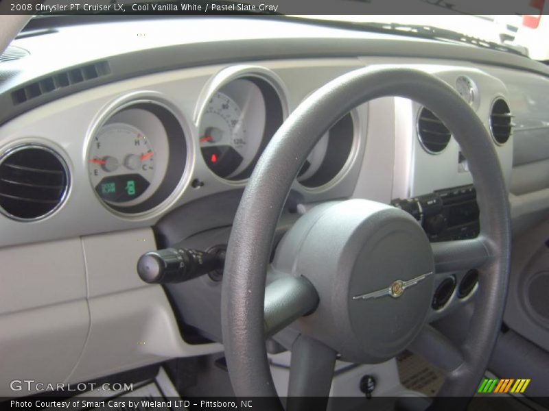 Cool Vanilla White / Pastel Slate Gray 2008 Chrysler PT Cruiser LX