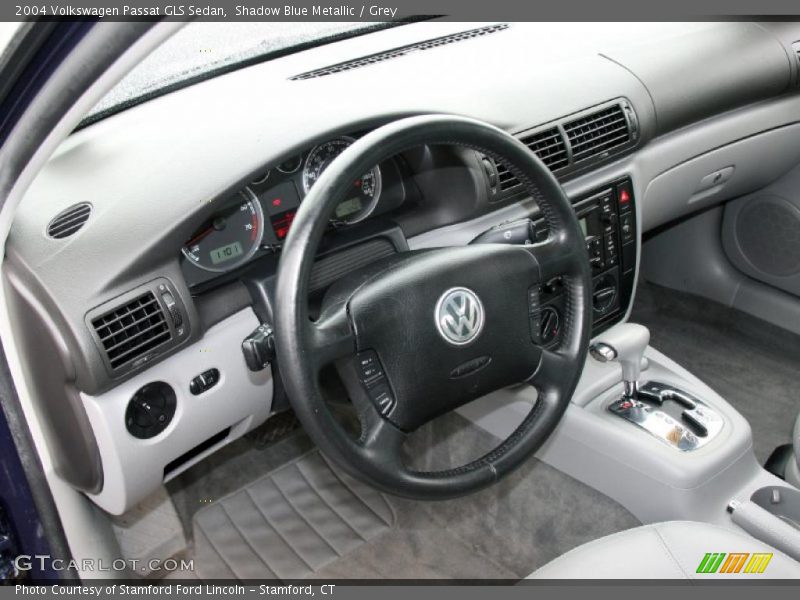 Shadow Blue Metallic / Grey 2004 Volkswagen Passat GLS Sedan