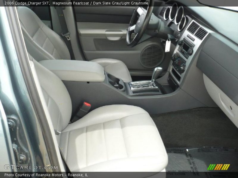 Magnesium Pearlcoat / Dark Slate Gray/Light Graystone 2006 Dodge Charger SXT