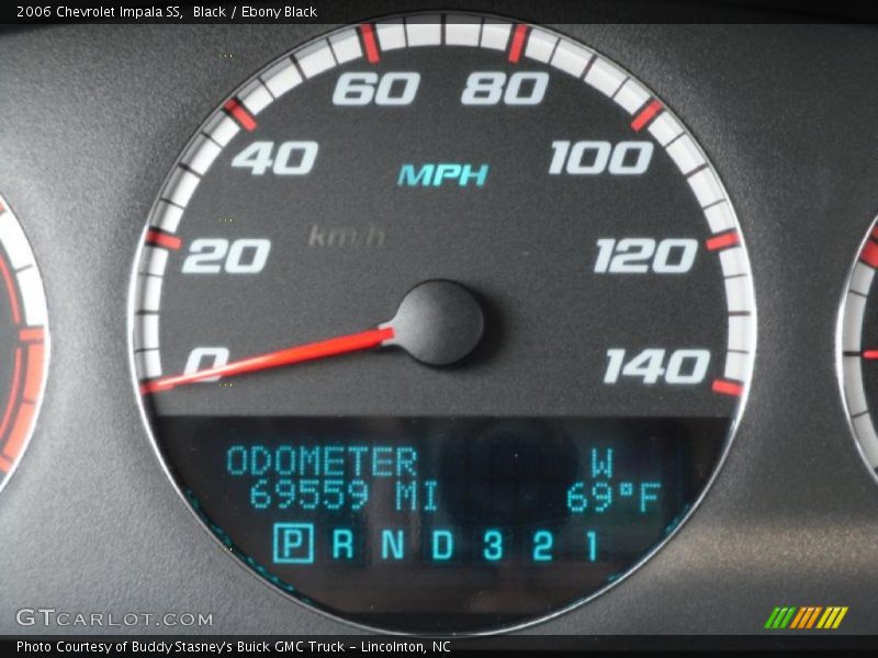 Black / Ebony Black 2006 Chevrolet Impala SS
