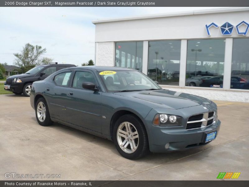Magnesium Pearlcoat / Dark Slate Gray/Light Graystone 2006 Dodge Charger SXT