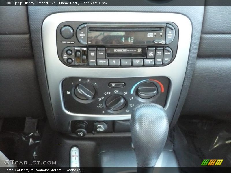 Flame Red / Dark Slate Gray 2002 Jeep Liberty Limited 4x4