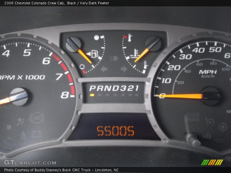 Black / Very Dark Pewter 2006 Chevrolet Colorado Crew Cab