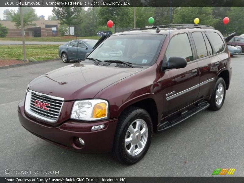 Cranberry Red Metallic / Light Tan/Ebony Black 2006 GMC Envoy SLT