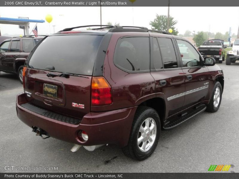 Cranberry Red Metallic / Light Tan/Ebony Black 2006 GMC Envoy SLT