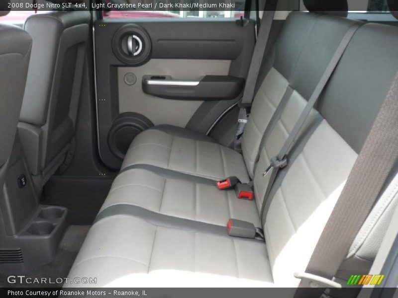 Light Graystone Pearl / Dark Khaki/Medium Khaki 2008 Dodge Nitro SLT 4x4