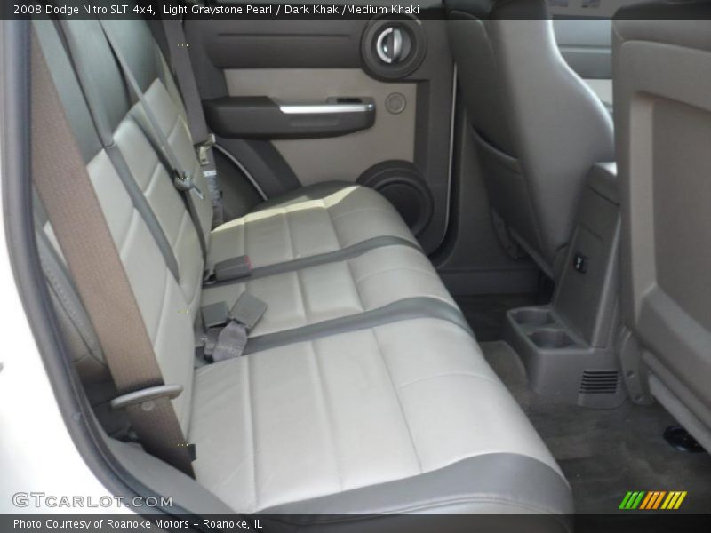 Light Graystone Pearl / Dark Khaki/Medium Khaki 2008 Dodge Nitro SLT 4x4