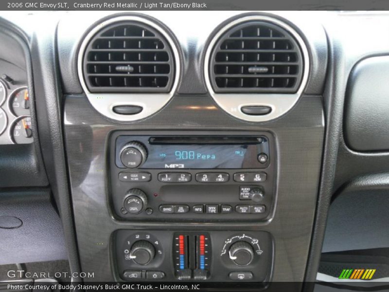Cranberry Red Metallic / Light Tan/Ebony Black 2006 GMC Envoy SLT