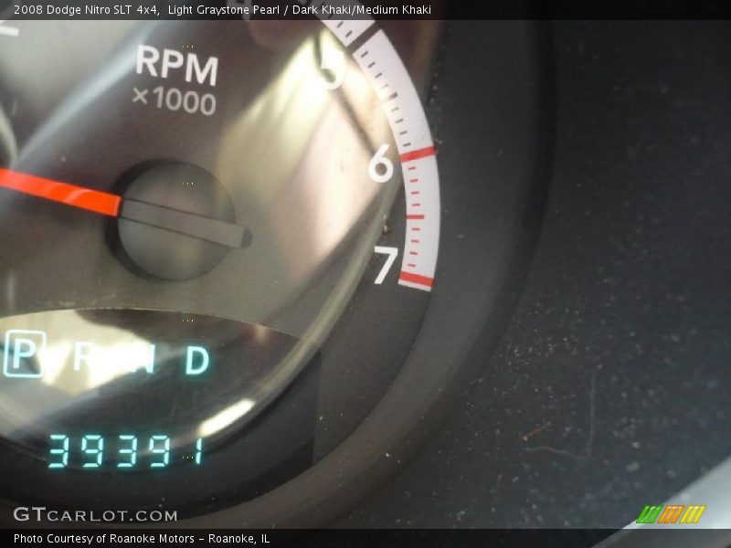 Light Graystone Pearl / Dark Khaki/Medium Khaki 2008 Dodge Nitro SLT 4x4
