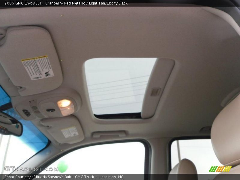 Cranberry Red Metallic / Light Tan/Ebony Black 2006 GMC Envoy SLT