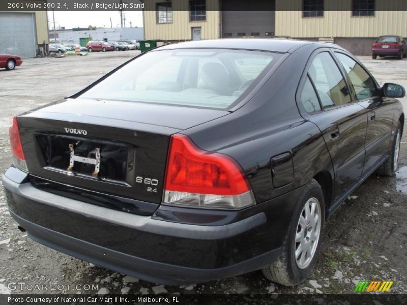 Black / Beige/Light Sand 2001 Volvo S60 2.4