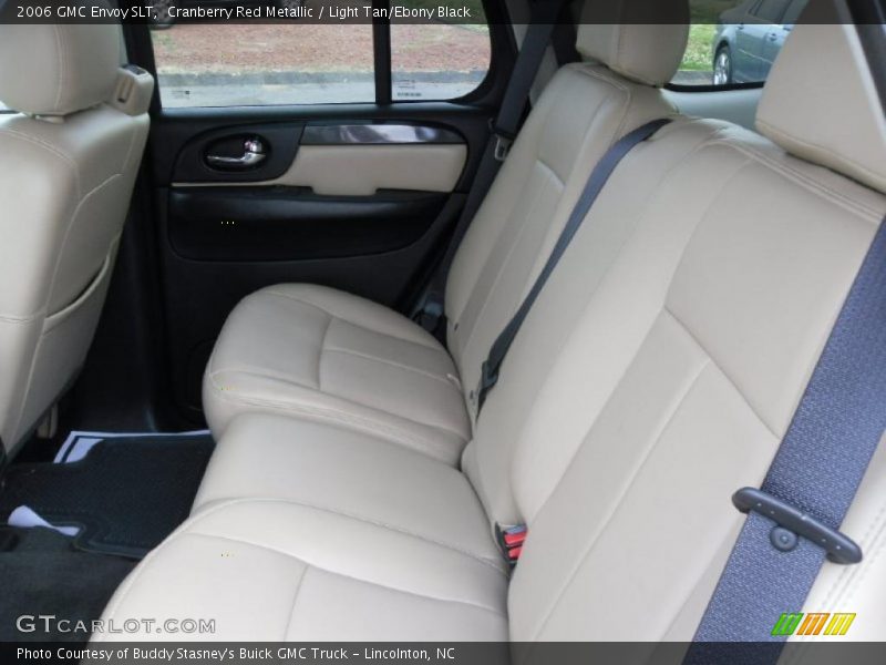 Cranberry Red Metallic / Light Tan/Ebony Black 2006 GMC Envoy SLT
