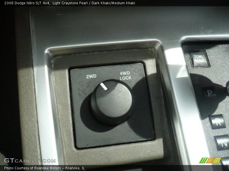 Light Graystone Pearl / Dark Khaki/Medium Khaki 2008 Dodge Nitro SLT 4x4