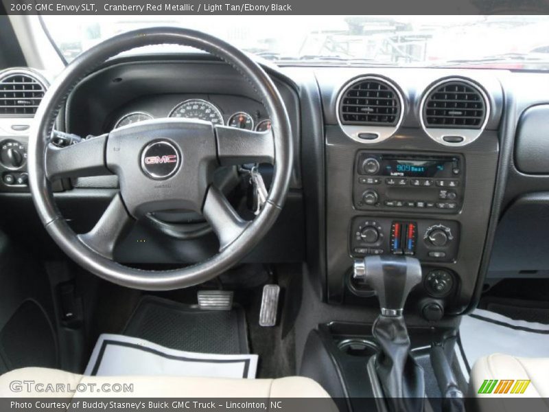 Cranberry Red Metallic / Light Tan/Ebony Black 2006 GMC Envoy SLT