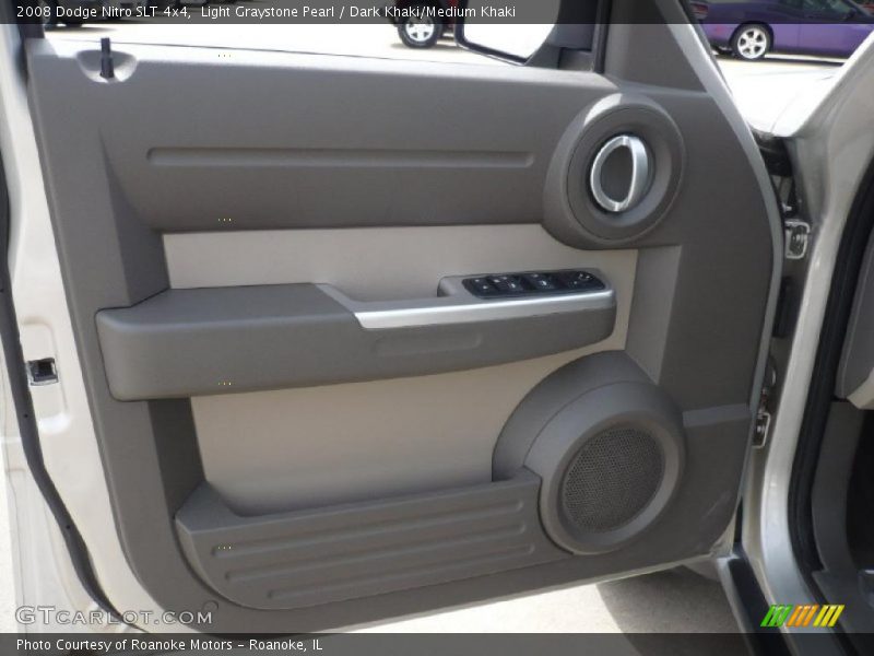 Light Graystone Pearl / Dark Khaki/Medium Khaki 2008 Dodge Nitro SLT 4x4