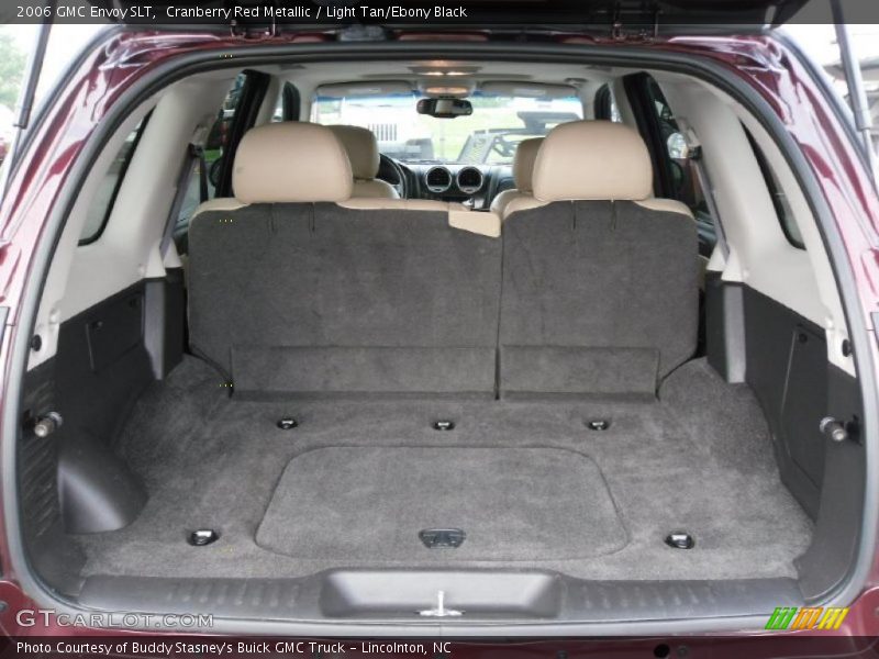 Cranberry Red Metallic / Light Tan/Ebony Black 2006 GMC Envoy SLT