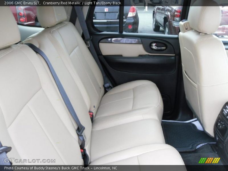 Cranberry Red Metallic / Light Tan/Ebony Black 2006 GMC Envoy SLT