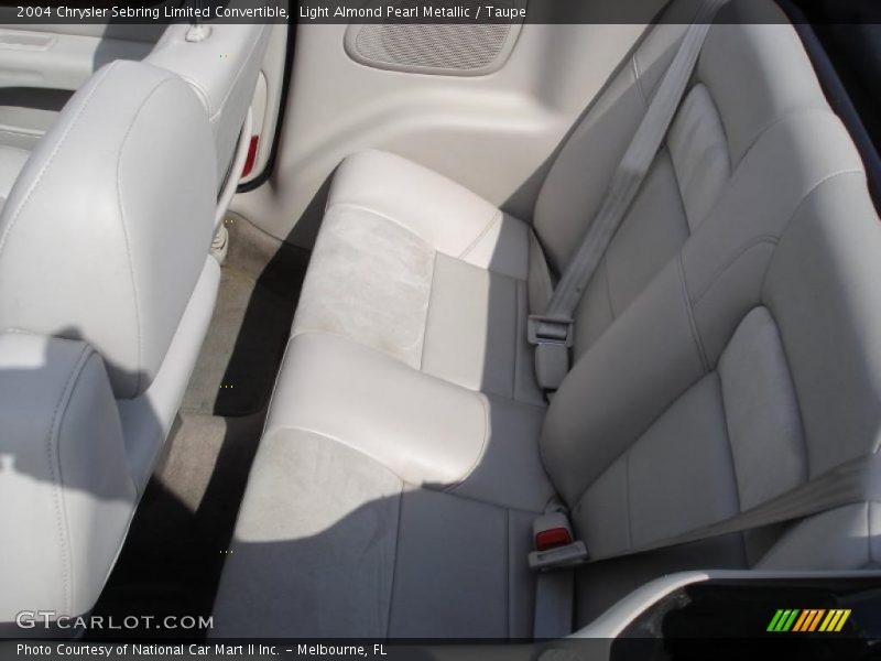 Light Almond Pearl Metallic / Taupe 2004 Chrysler Sebring Limited Convertible