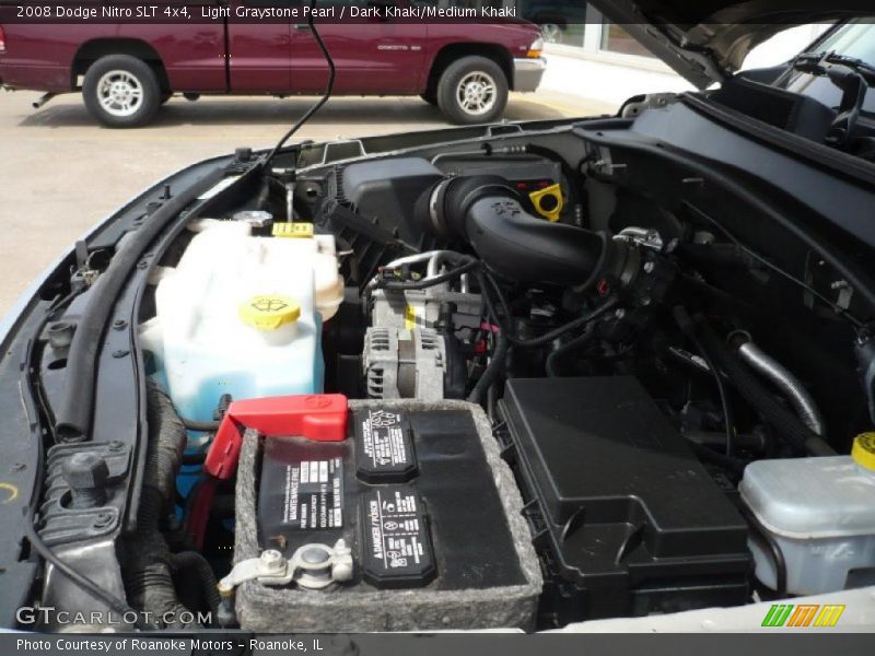 Light Graystone Pearl / Dark Khaki/Medium Khaki 2008 Dodge Nitro SLT 4x4