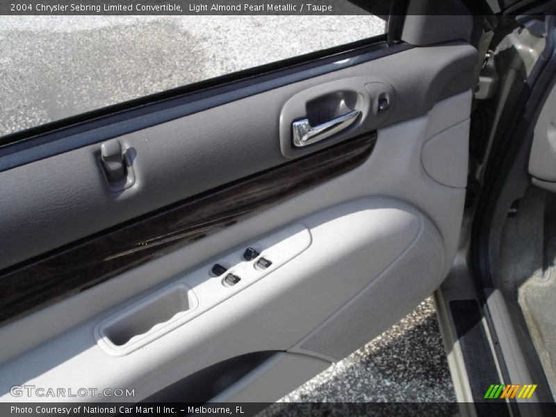 Light Almond Pearl Metallic / Taupe 2004 Chrysler Sebring Limited Convertible