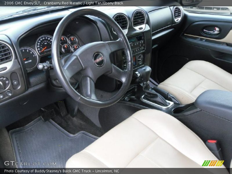 Cranberry Red Metallic / Light Tan/Ebony Black 2006 GMC Envoy SLT