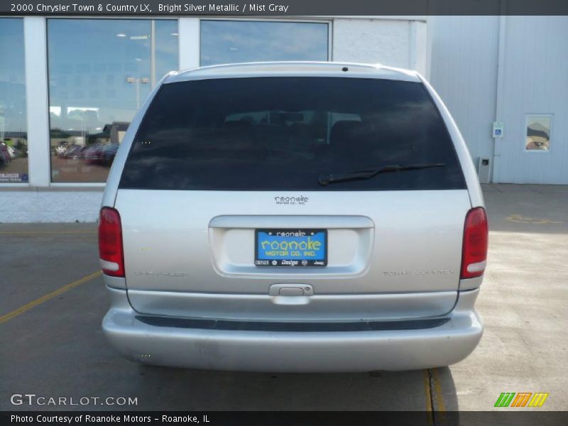 Bright Silver Metallic / Mist Gray 2000 Chrysler Town & Country LX