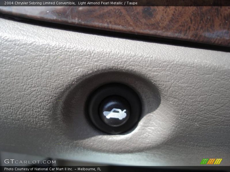 Light Almond Pearl Metallic / Taupe 2004 Chrysler Sebring Limited Convertible