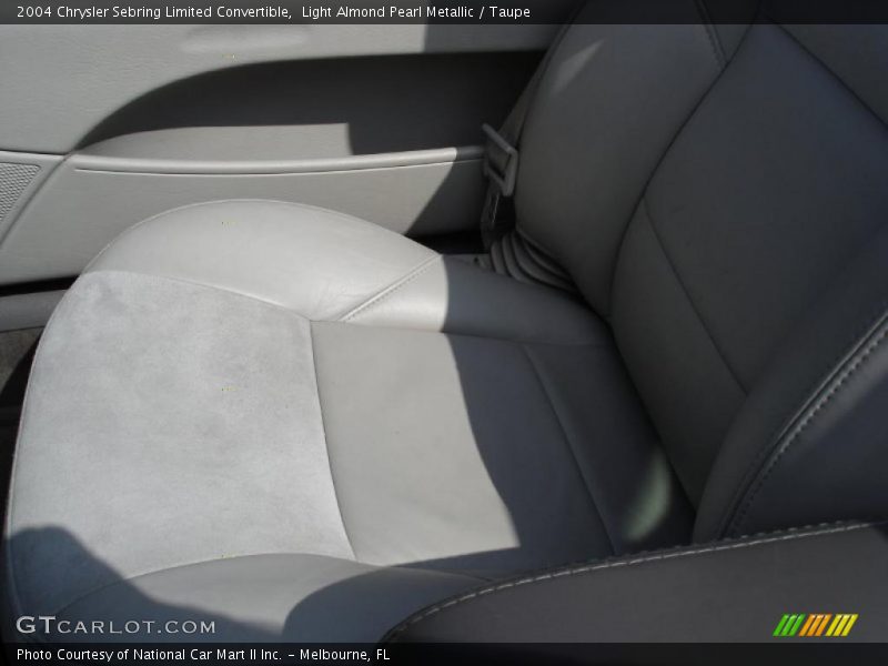 Light Almond Pearl Metallic / Taupe 2004 Chrysler Sebring Limited Convertible