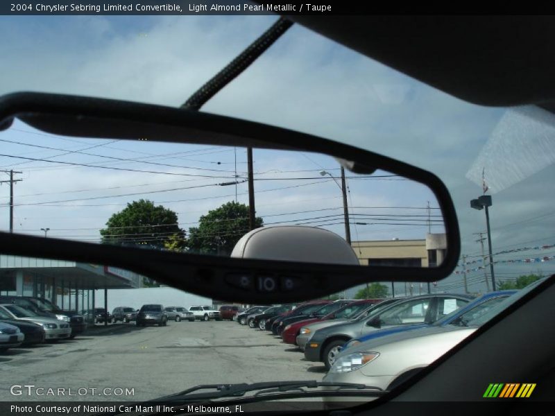 Light Almond Pearl Metallic / Taupe 2004 Chrysler Sebring Limited Convertible