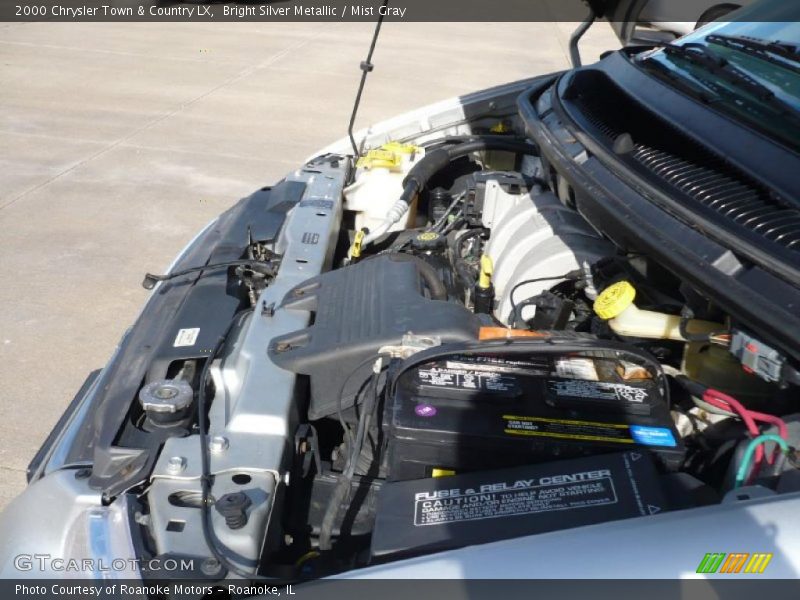 Bright Silver Metallic / Mist Gray 2000 Chrysler Town & Country LX