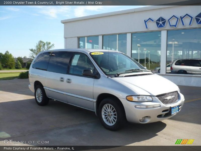Bright Silver Metallic / Mist Gray 2000 Chrysler Town & Country LX