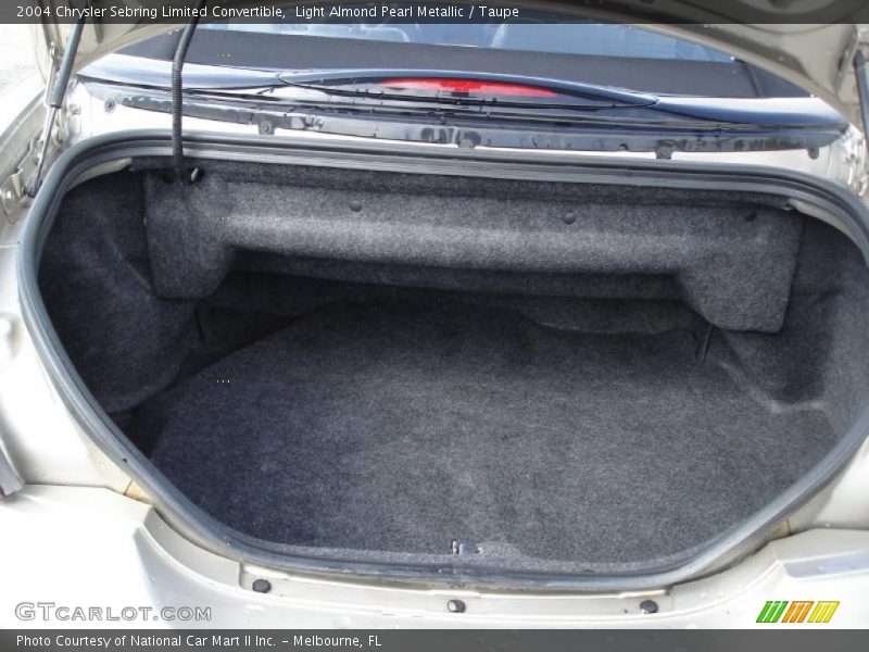 Light Almond Pearl Metallic / Taupe 2004 Chrysler Sebring Limited Convertible