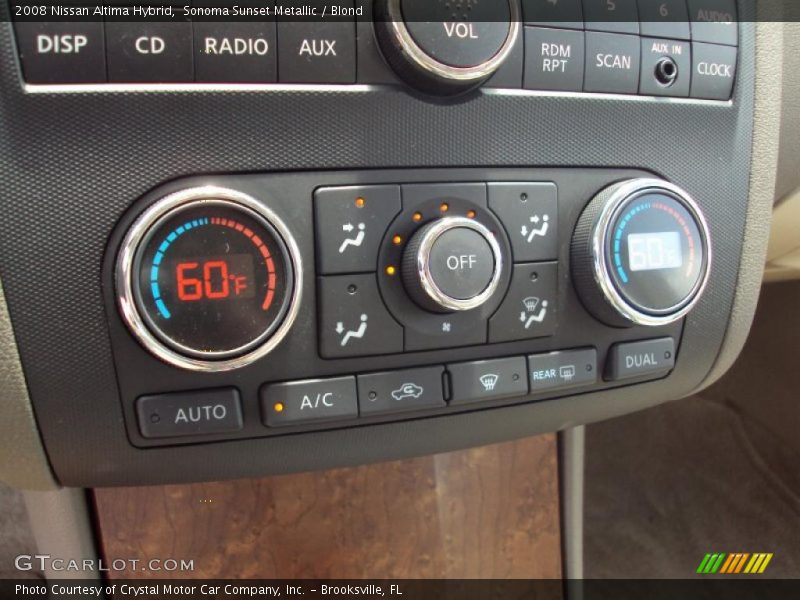 Sonoma Sunset Metallic / Blond 2008 Nissan Altima Hybrid