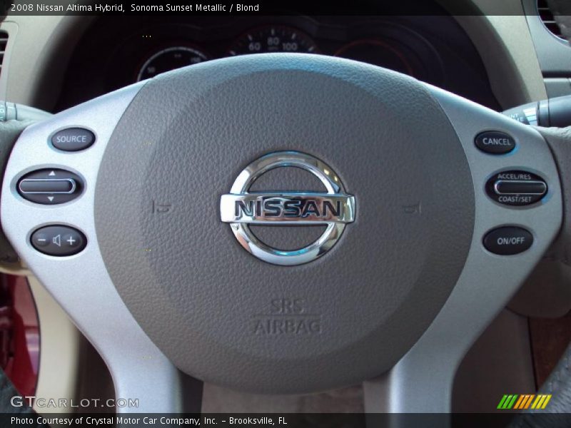 Sonoma Sunset Metallic / Blond 2008 Nissan Altima Hybrid