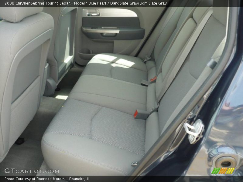 Modern Blue Pearl / Dark Slate Gray/Light Slate Gray 2008 Chrysler Sebring Touring Sedan