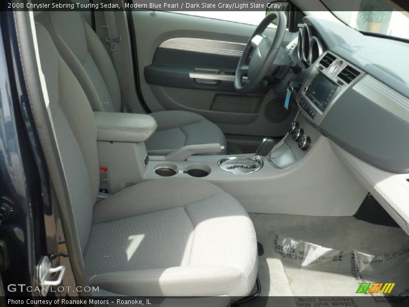 Modern Blue Pearl / Dark Slate Gray/Light Slate Gray 2008 Chrysler Sebring Touring Sedan