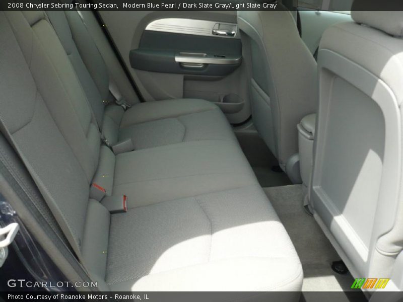 Modern Blue Pearl / Dark Slate Gray/Light Slate Gray 2008 Chrysler Sebring Touring Sedan