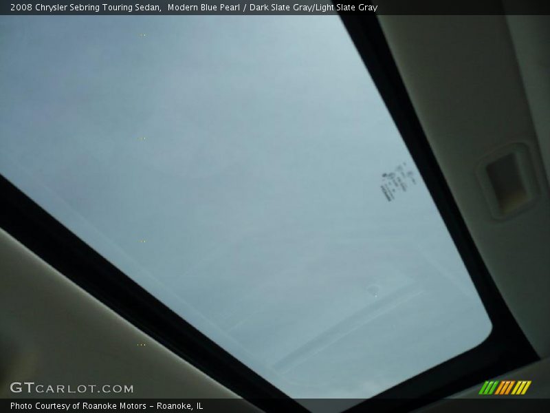 Modern Blue Pearl / Dark Slate Gray/Light Slate Gray 2008 Chrysler Sebring Touring Sedan
