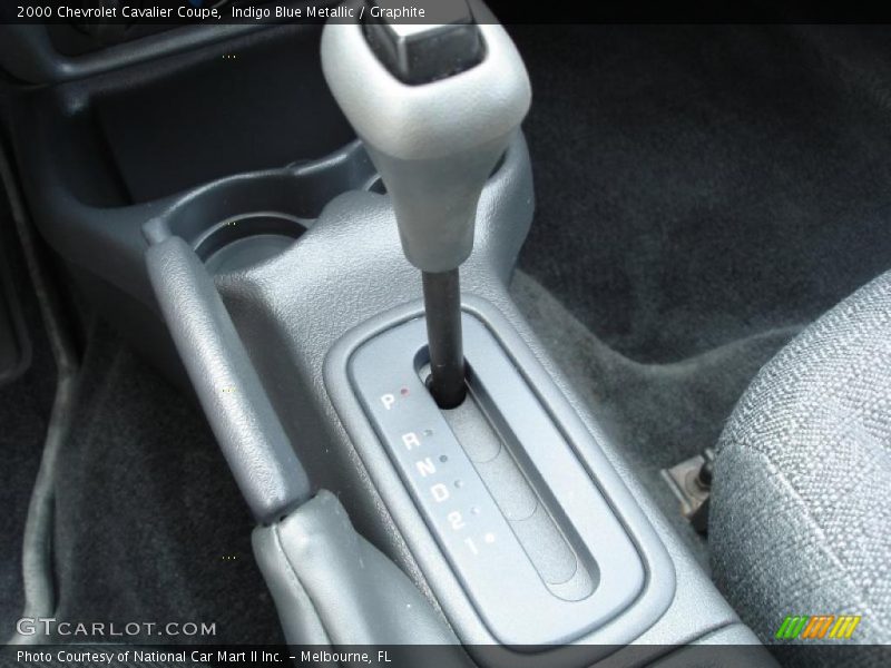 Indigo Blue Metallic / Graphite 2000 Chevrolet Cavalier Coupe