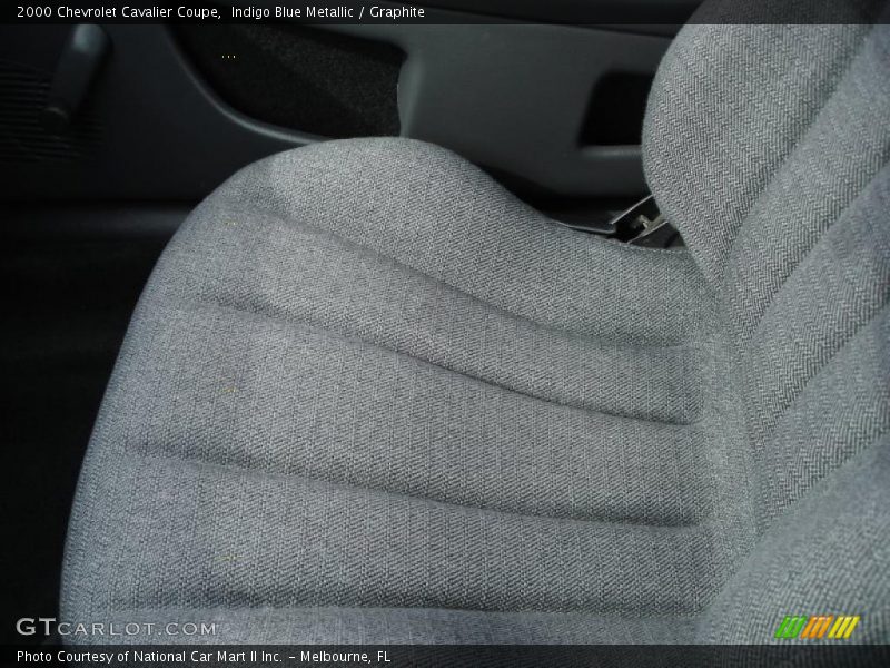 Indigo Blue Metallic / Graphite 2000 Chevrolet Cavalier Coupe