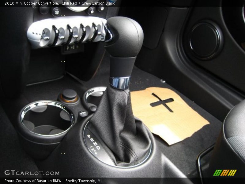Chili Red / Grey/Carbon Black 2010 Mini Cooper Convertible